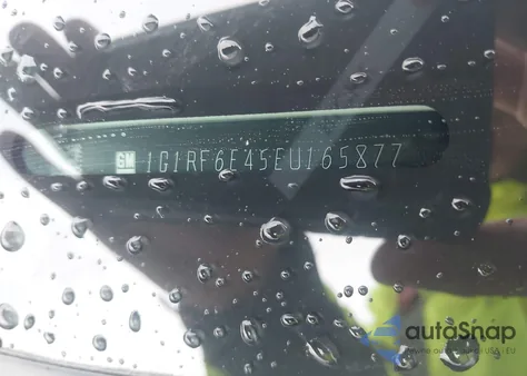 2014 Chevrolet Volt z USA, uszkodzony, nr VIN 1G1RF6E45EU165877